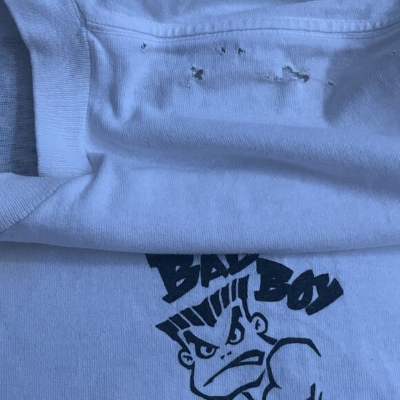 Vintage Bad Boy Club Shirt Men’s X-Large White Single Stitch "Not For Everyone" - Picture 6 of 9